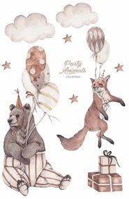 Gario Falmatrica gyerekeknek Party animals - állatok léggömbökkel