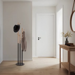 Fogas, fekete/természetes, TAVEL