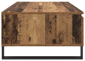 Dohányzóasztal fiókkal Régi fa 90 x 60 x 35 cm Faanyag