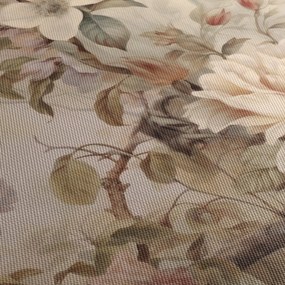 Kép - Vintage madár festmény (órával) (90x30 cm)