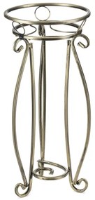 Virágállvány 62x28 cm arany