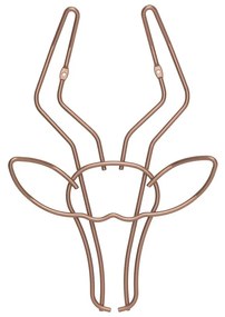 Gazella formájú fali akasztó, szélesség 30 cm - Metaltex