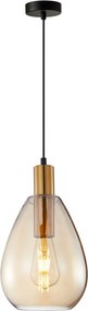 ITALUX PND-27812-BRO-AMB ZULO Egyágú Függesztett Lámpa Fém E27 IP20