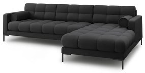 Sötétszürke sarokkanapé (jobb oldali) Bali – Cosmopolitan Design