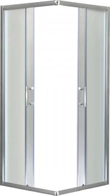 Spirit Matt 90x90x180 cm-es szögletes zuhanykabin, zuhanytálca nélkül