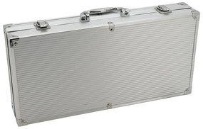 Alu Grey Line 11 db-os grillező eszközkészlet táskával - Cattara