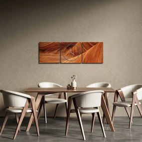 Kép - Vörös homok (órával) (90x30 cm)