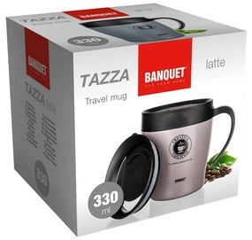 Banquet TAZZA Latte utazó termo bögre 330 ml