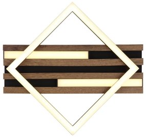 Globo 67344D - OBRIEN LED mennyezeti lámpa 19W, 230V, 3000K, 31x33 cm