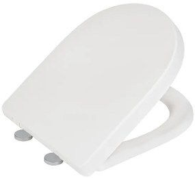WENKO 24988100-WC ülőke EXCLUSIVE 45x36,5 cm fehér/ezüst