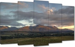 Vászonkép 100x60 Felhők a hegyekben