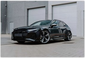 Poszterek 155x105 Fekete Audi autó