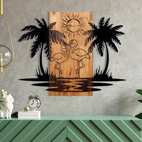 Hawaii fém fali dekoráció, 74×57,5 cm – TR279ENZ1851