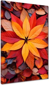 Vászonkép 80x120 Őszi színes levelek
