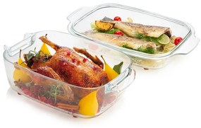 Üveg sütőedény 26x40 cm GrandChef – Tescoma