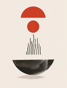 Poszter 50x65cm Félkör alakú forma