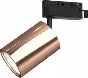 Kika Track Nero Rose Gold sínlámpa, rozé arany, irodai