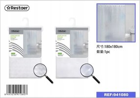 Átlátszó Zuhanyfüggöny 180x180cm