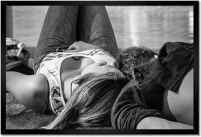 Poszterek keretben 60x40 Pihenés Párizsban