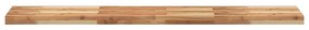 3 db olajbevonatú tömör akácfa függőpolc 160 x 30 x 4 cm