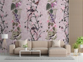 Gario Fotótapéta Rózsaszínu levelek - Andrea Haase Anyag: Vlies, Méret: 200 x 140 cm