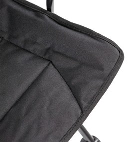 Leziter XL karfás horgász szék pohártartóval fekete