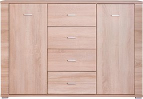 Komód typ 9, sonoma tölgy, GRAND