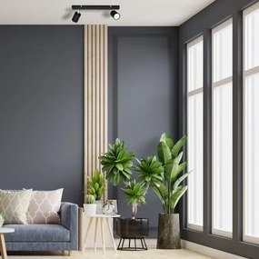 LED Spotlámpa TUNE 2xGU10/4,8W/230V fekete