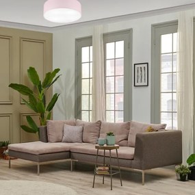 Mennyezeti lámpa SIRJA PASTEL DOUBLE 4xE27/15W/230V átm. 45 cm rózsaszín