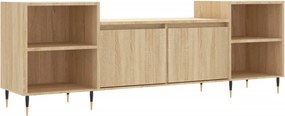 vidaXL sonoma tölgyszínű szerelt fa TV-szekrény 160x35x55 cm
