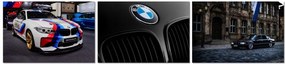 Vászonkép 3x 60x40 Bmw Hármas kép Triptichon