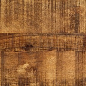 tömör nyers mangófa TV-szekrény 100 x 34 x 46 cm