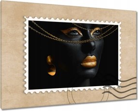 Vászonkép 90x60 Arany szépség