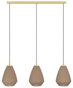 Eglo 900813 - Csillár zsinóron CAPRAROLA 3xE27/40W/230V