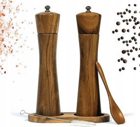 Kézi Daráló Sószóró Borsszóró Fa Só Bors Fa Dikom