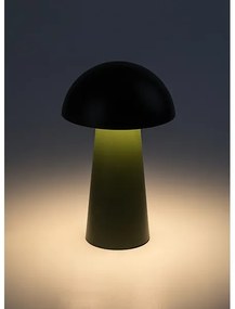 Rabalux 76038 - MIREO kültéri LED-lámpa, érintős fényerőszabályzóval, 1,5 W/5 V, IP44, 1200 mAh, USB, zöld