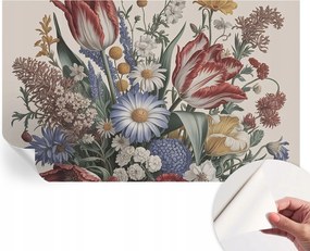 Öntapadós fotótapéta Nappali és Hálószoba Irodába Virágok csokor 416x254