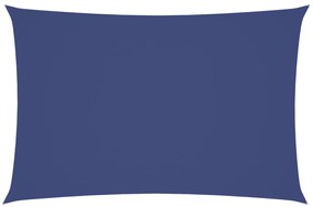 kék téglalap alakú oxford-szövet napvitorla 2 x 4 m