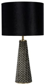 Lucide 10501/81/30 - Asztali lámpa VELVET 1xE27/40W/230V