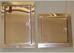 Rozsdamentes Kéményajtó 155*205MM Közepes