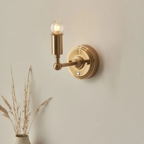 Endon 114830 - LED Dimmelhető újratölthető fali lámpa BURLEY LED/1,5W/5V réz/krémes