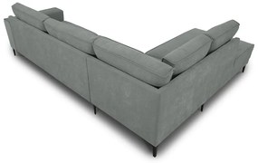 Sötétszürke sarokkanapé (bal oldali) Copenhagen – Scandic