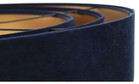 TRINITI függeszték 1xE27/60W/230V kék/arany kábellel