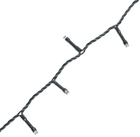 Aigostar - LED kültéri fényfüzér 500xLED/8 funkció 4xAA 25,3 m meleg fehér