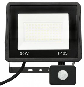hideg fehér fényű szenzoros LED-reflektor 50 W