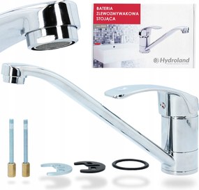 Konyhai Mosogató Csaptelep Álló Konyhai Mosogató Csaptelep Mosdó Króm Ow