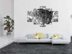 Kép - Egzotikus kert (150x105 cm)