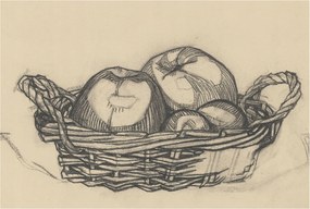 Fotótapéta Flizelina Nappali és Hálószoba Gyümölcskosár 104x70 Ragasztó