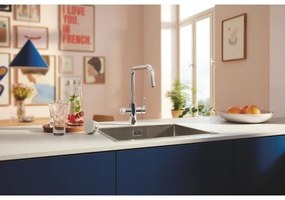 GROHE 30596000 - BLUE PURE konyhai csaptelep beépített szűrőfunkcióval, fényes króm