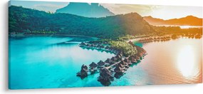 Kép - Bora Bora (120x50 cm)